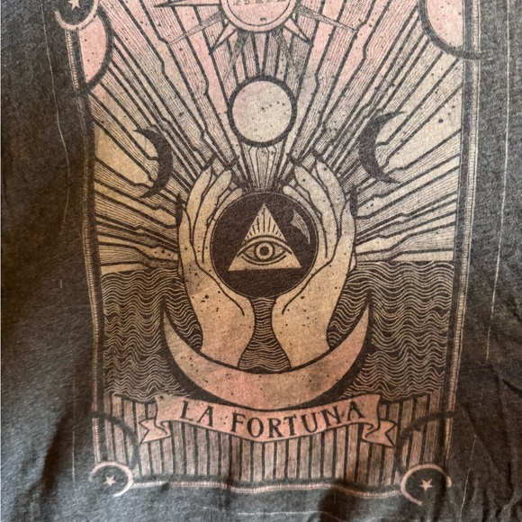 Torrid Heritage Knit Gray T-Shirt - Picture 2 of 3